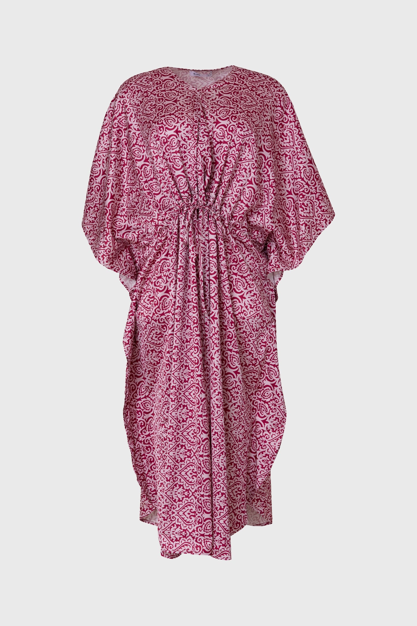 Pink Multi Printed Cover Up Dress