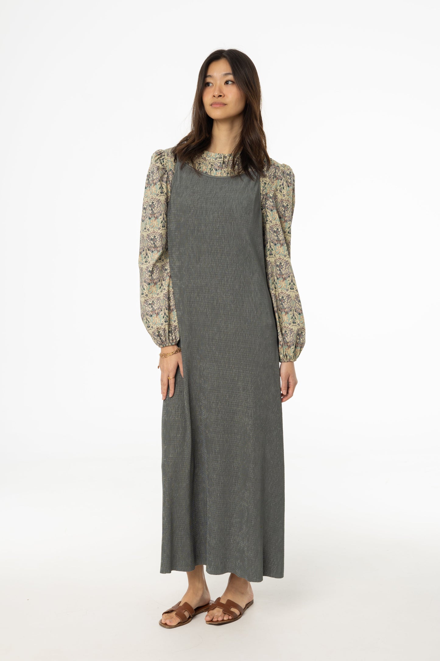 Seafoam Accordion Jumper