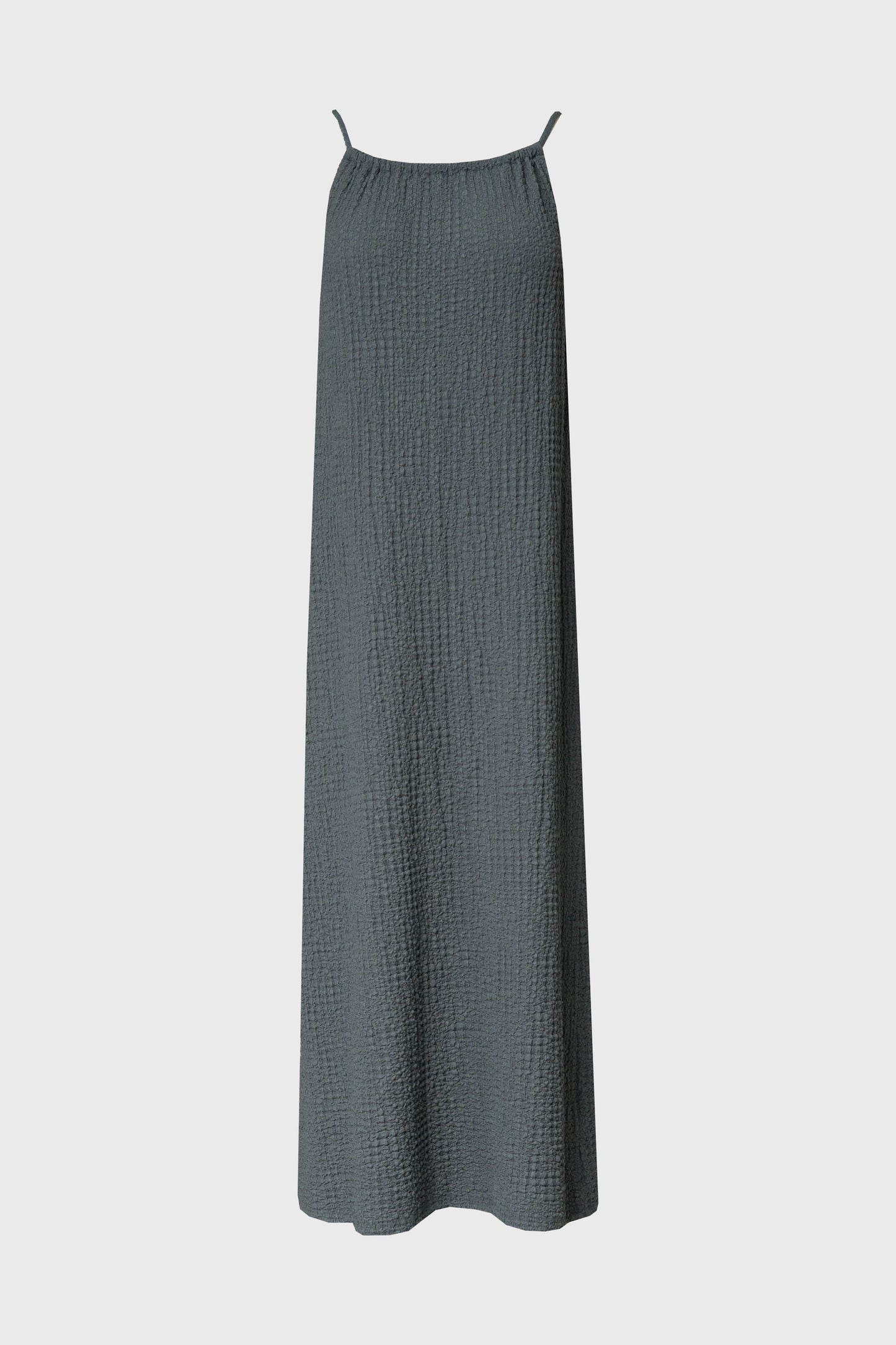 Slate Smocked Rope Midi Jumper