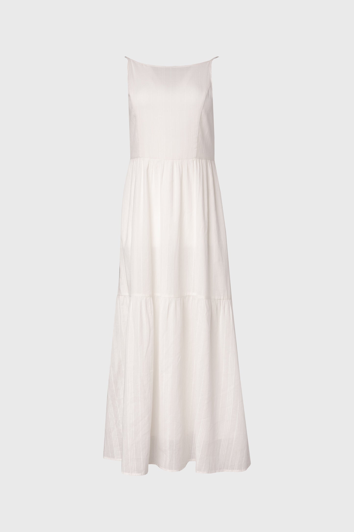 White Tiered Jumper
