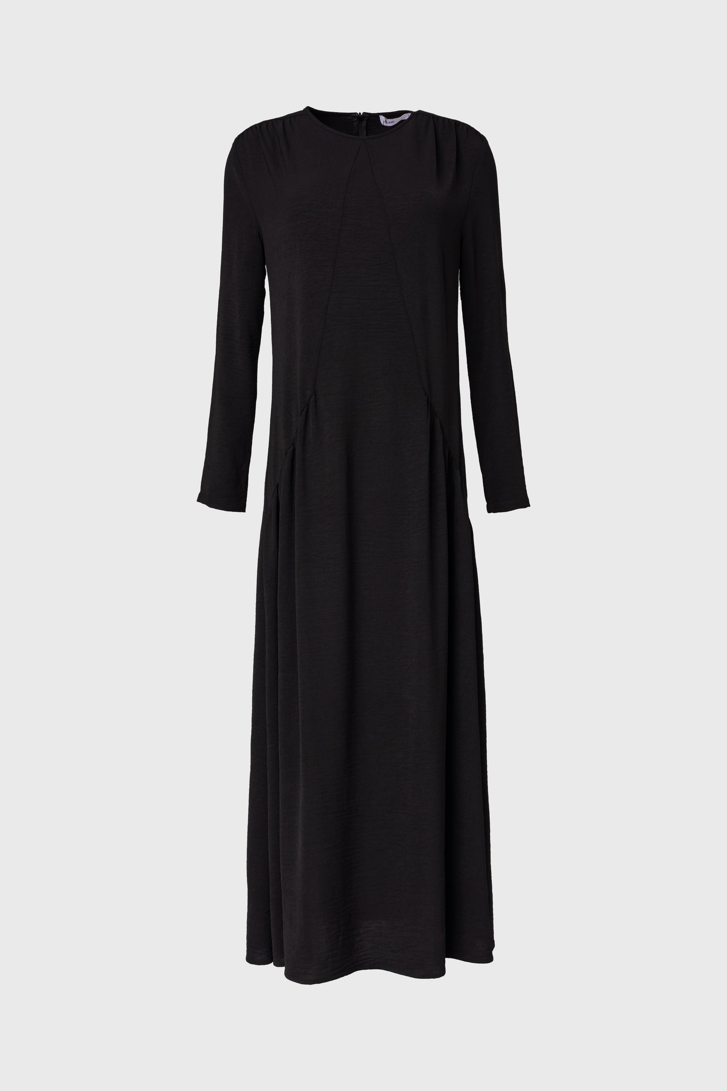 Black Detail Maxi Dress