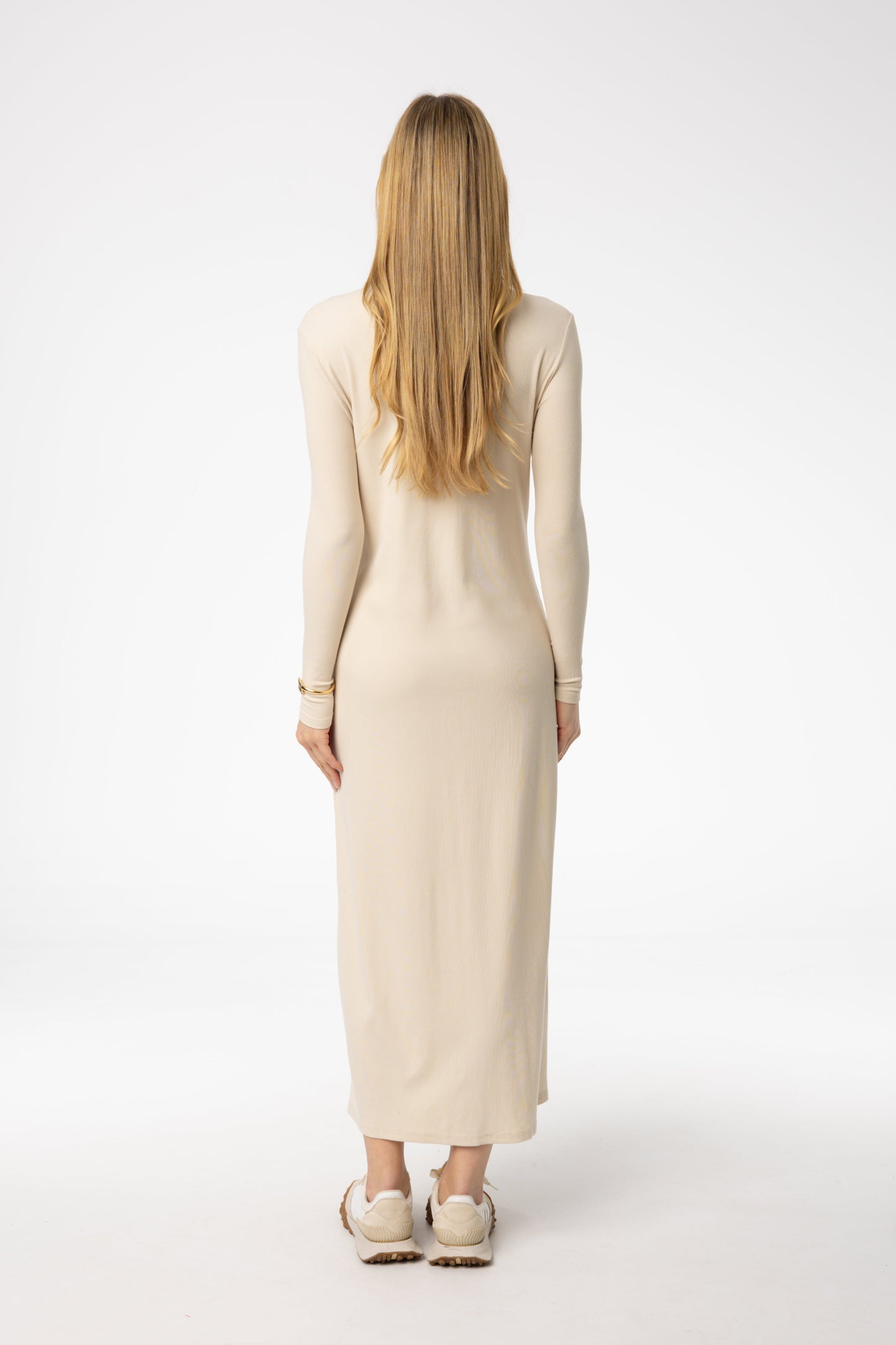 Ivory Cardi Maxi Dress