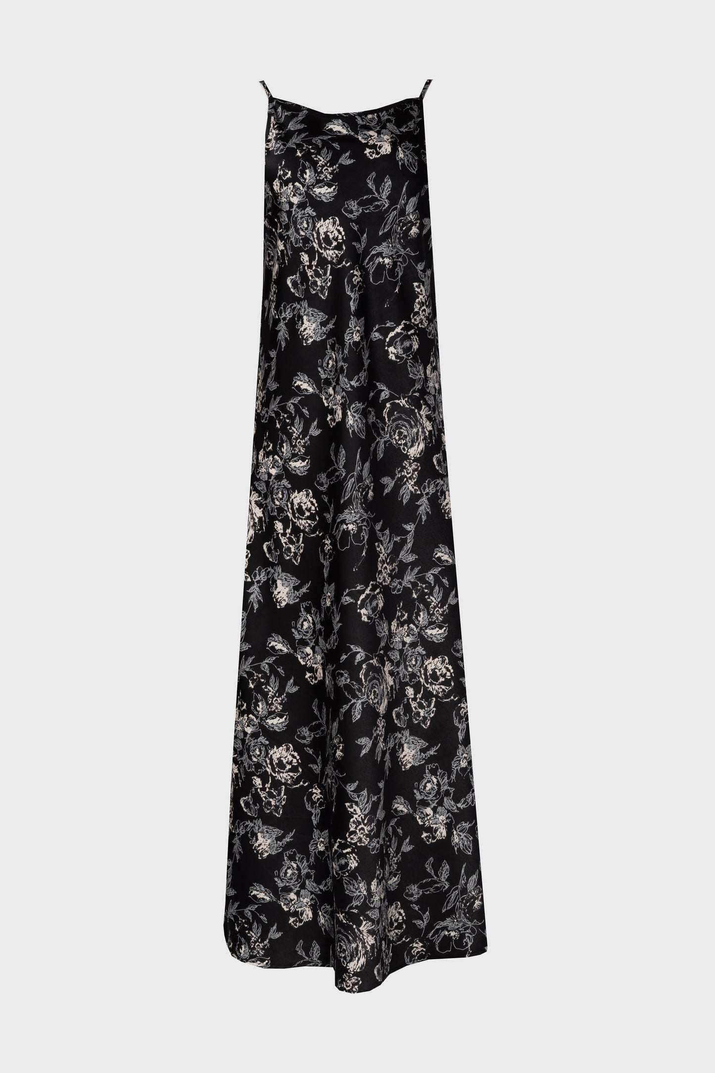 Multi Floral Printed Slip Dress