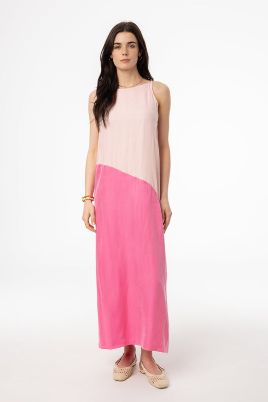Pink Two Tone Slip Jumper
