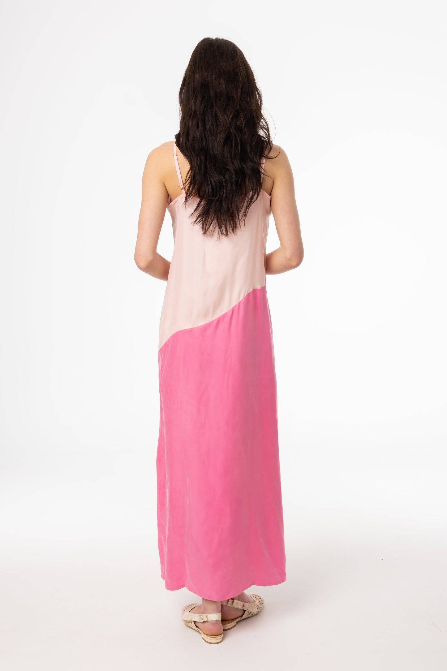 Pink Two Tone Slip Jumper