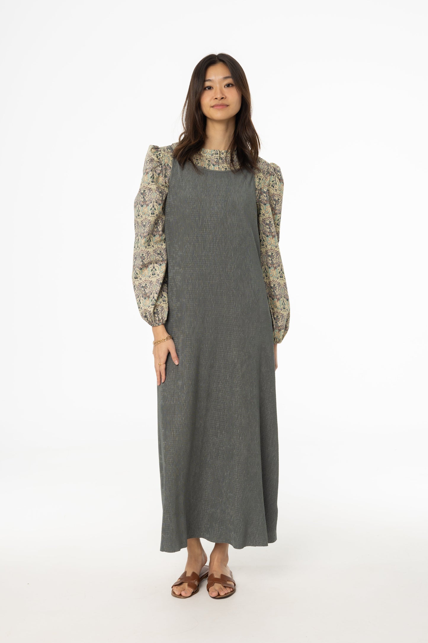 Seafoam Accordion Jumper